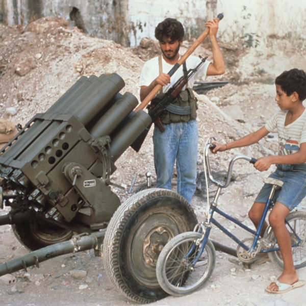 Palestiniane Amal camps war 1988